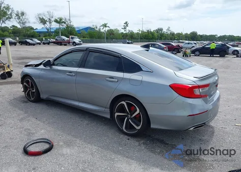 2021 Honda Accord Sport z USA, uszkodzony, nr VIN 1HGCV1F31MA039381